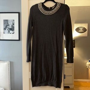 Gray Michael Kors sweater dress